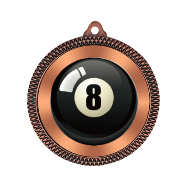 Pool 60mm Medal