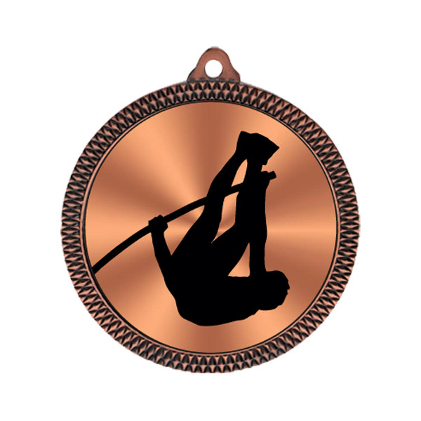 Pole Vault 60mm Medal