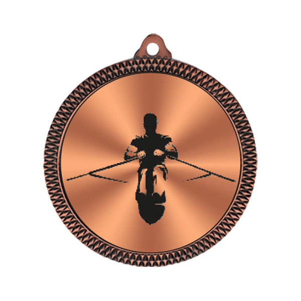 Rowing 60mm Medal