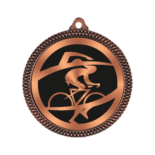 Triathlon 60mm Medal