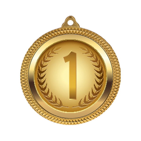 1st, 2nd & 3rd Place 60mm Medal