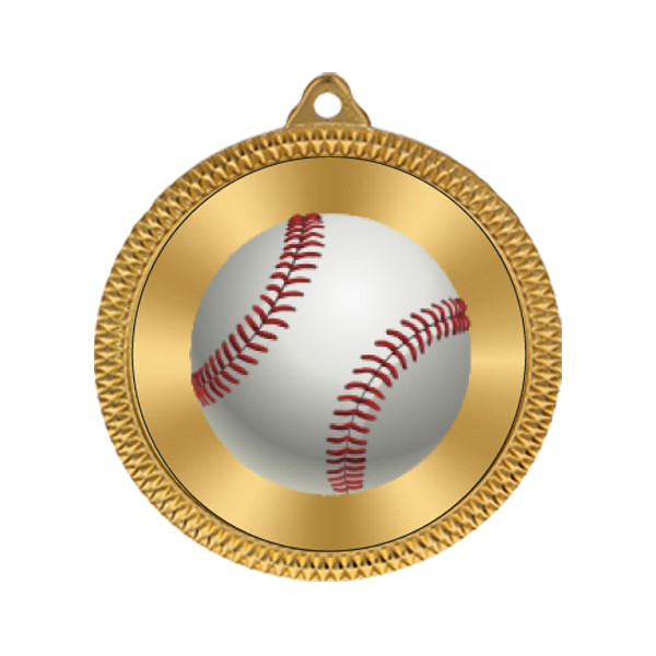 Baseball 60mm Medal