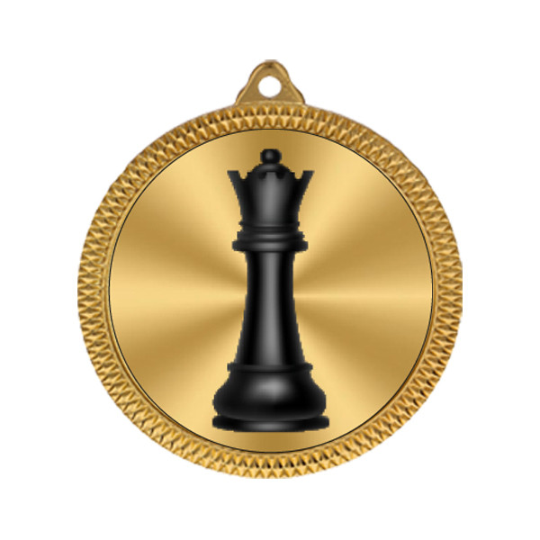 Chess 60mm Medal