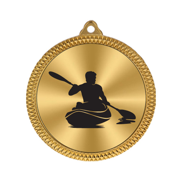 Kayaking 60mm Medal