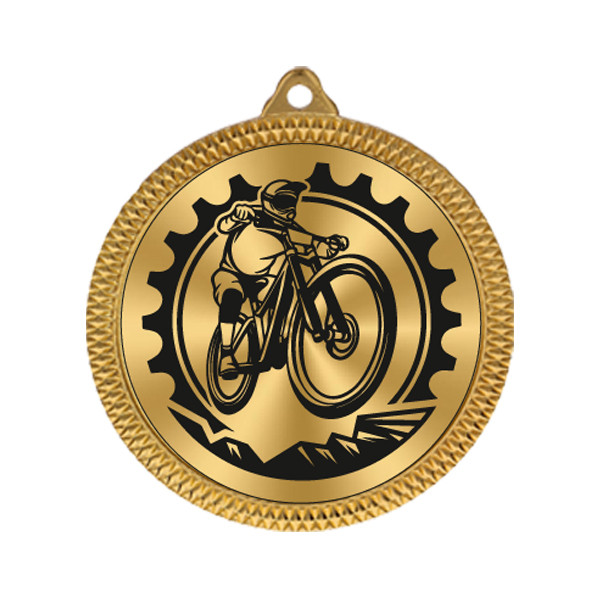 Mountain Biking 60mm Medal