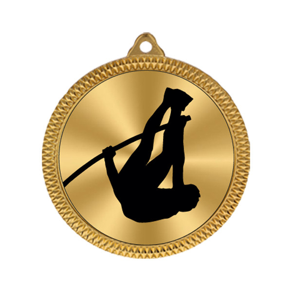 Pole Vault 60mm Medal
