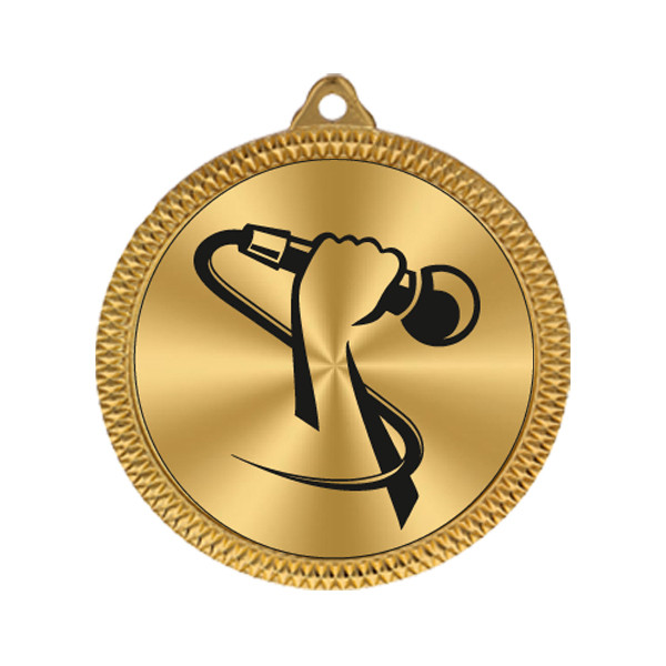 Singing 60mm Medal