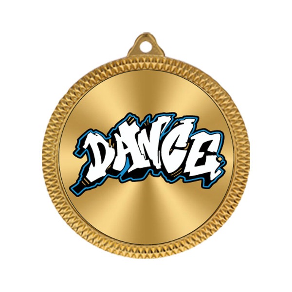 Street Dancing 60mm Medal