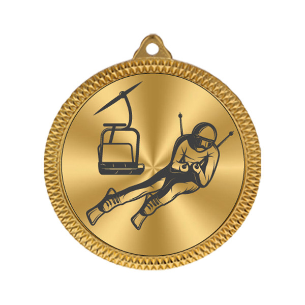 Winter Sports 60mm Medal
