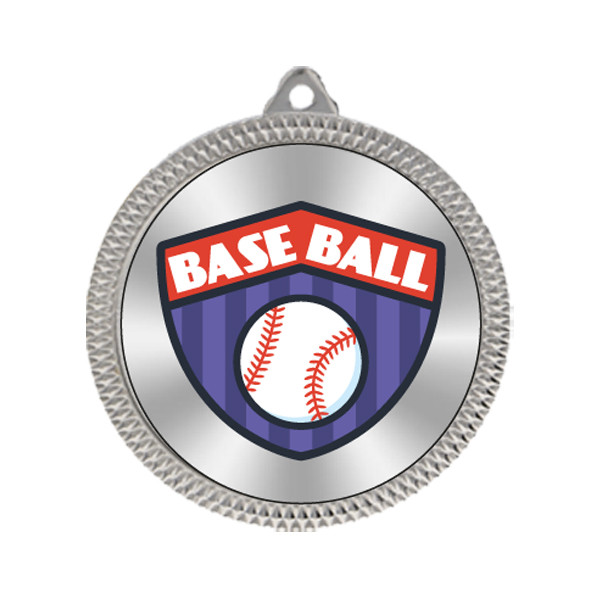 Baseball 60mm Medal