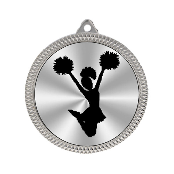 Cheerleading 60mm Medal