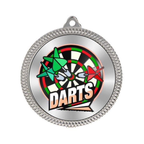 Darts 60mm Medal