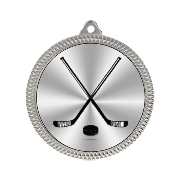 Ice Hockey 60mm Medal