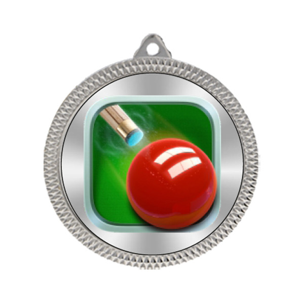 Snooker 60mm Medal