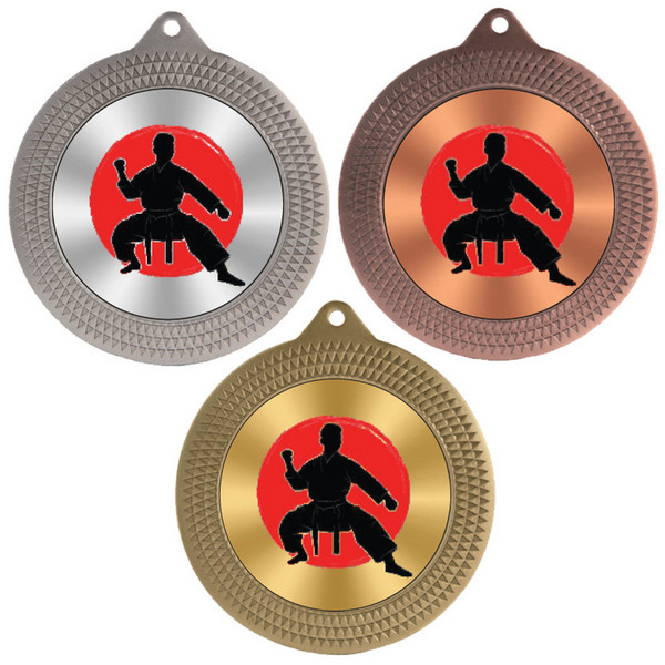 Martial Arts 70mm Medal