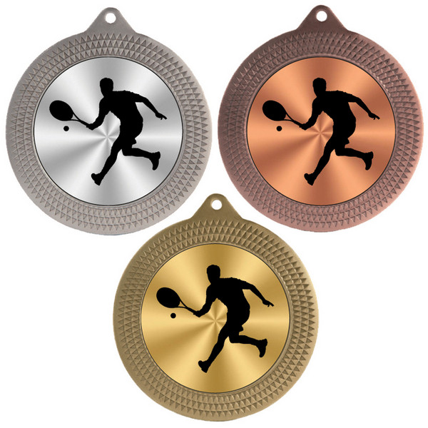 Tennis 70mm Medal