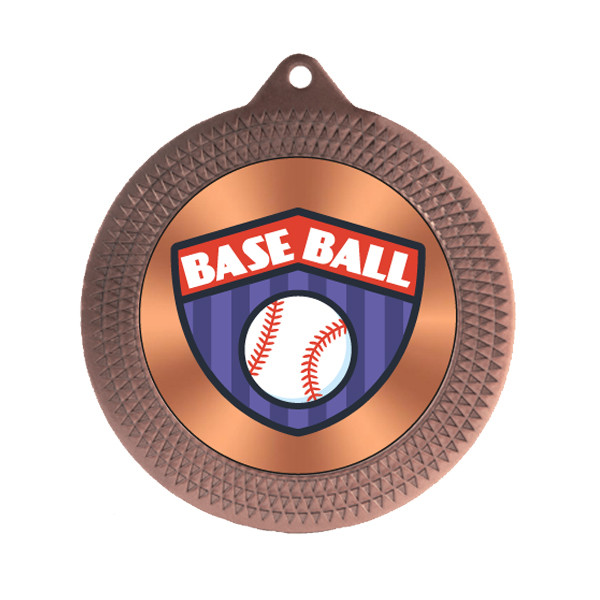 Baseball 70mm Medal