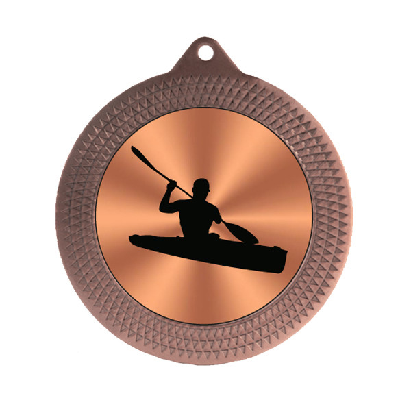 Canoeing 70mm Medal