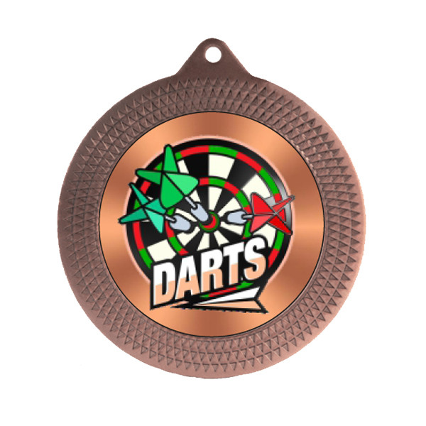 Darts 70mm Medal