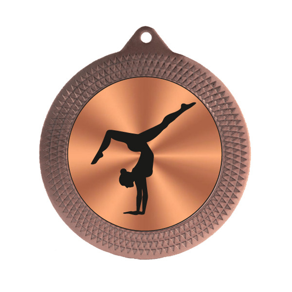 Gymnastics 70mm Medal
