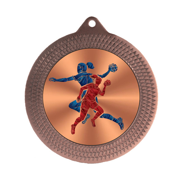 Handball 70mm Medal