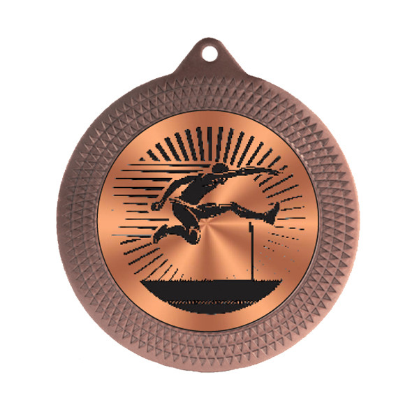Hurdles 70mm Medal