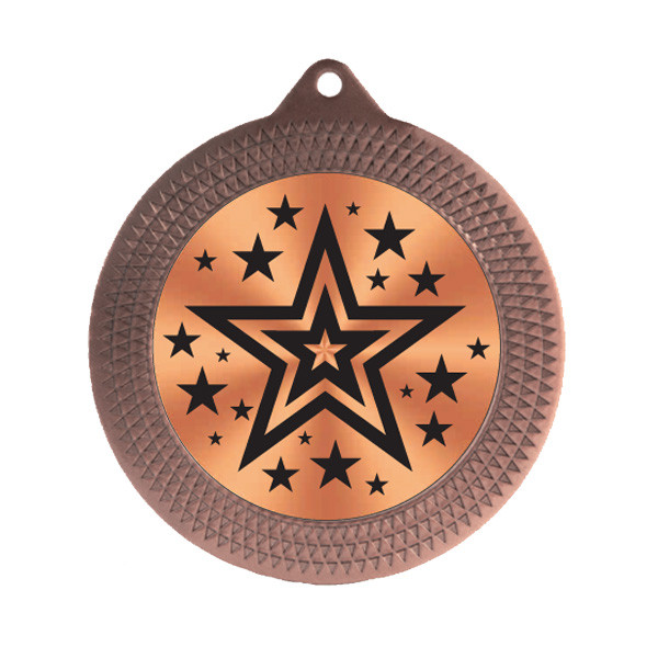 Multi Star 70mm Medal