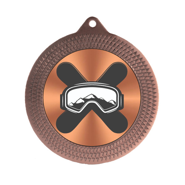 Snowboarding 70mm Medal