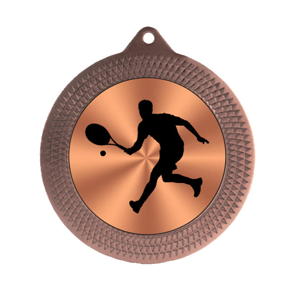 Tennis 70mm Medal