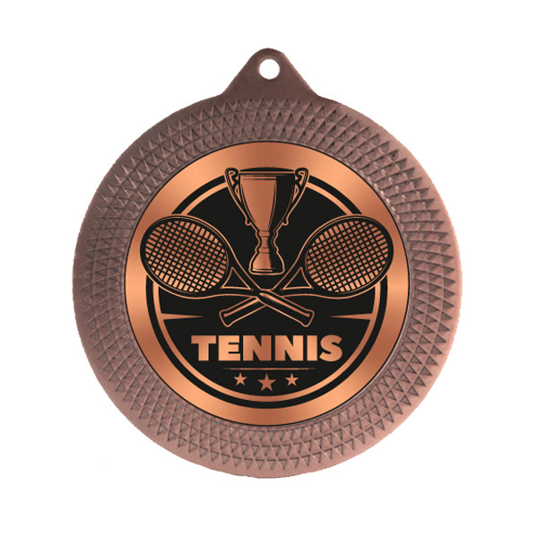 Tennis 70mm Medal