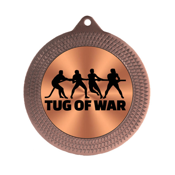 Tug of War 70mm Medal