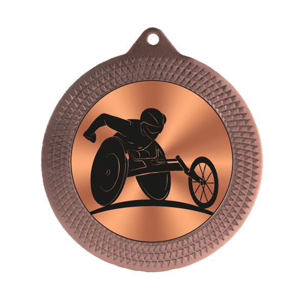 Wheelchair Sports 70mm Medal