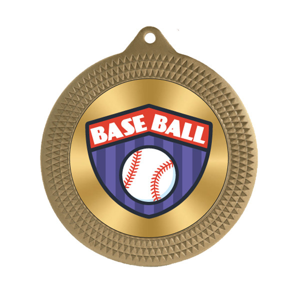 Baseball 70mm Medal