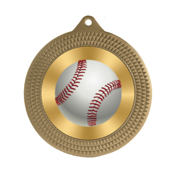 Baseball 70mm Medal