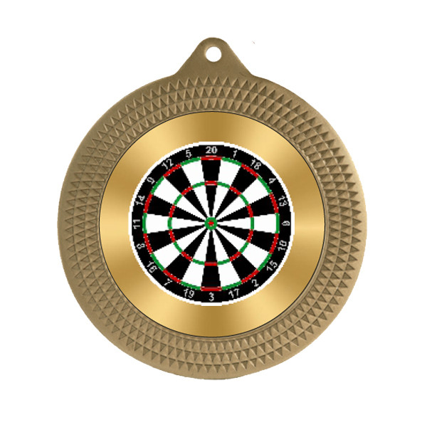 Darts 70mm Medal