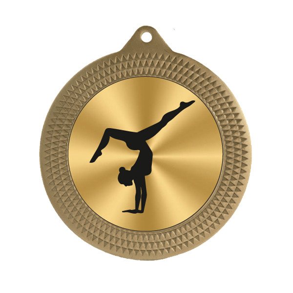 Gymnastics 70mm Medal