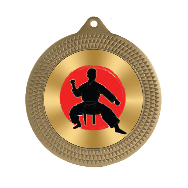 Martial Arts 70mm Medal
