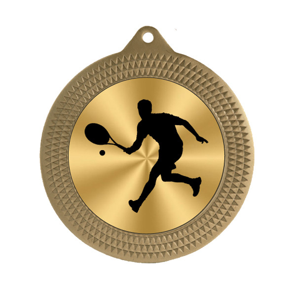 Tennis 70mm Medal