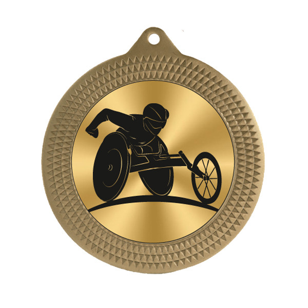 Wheelchair Sports 70mm Medal