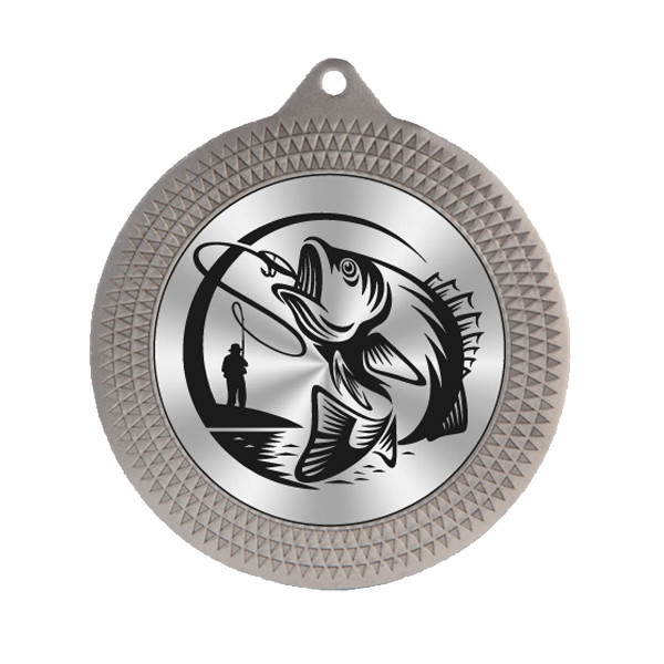 Fishing 70mm Medal