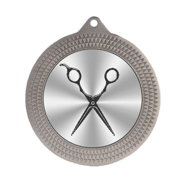 Hairdressing 70mm Medal