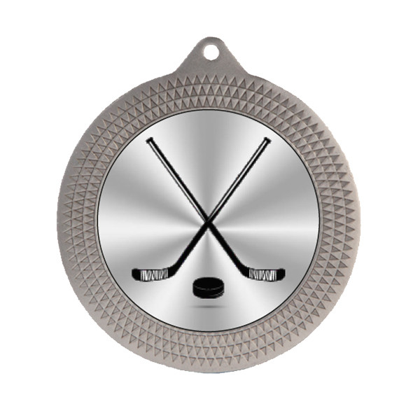 Ice Hockey 70mm Medal