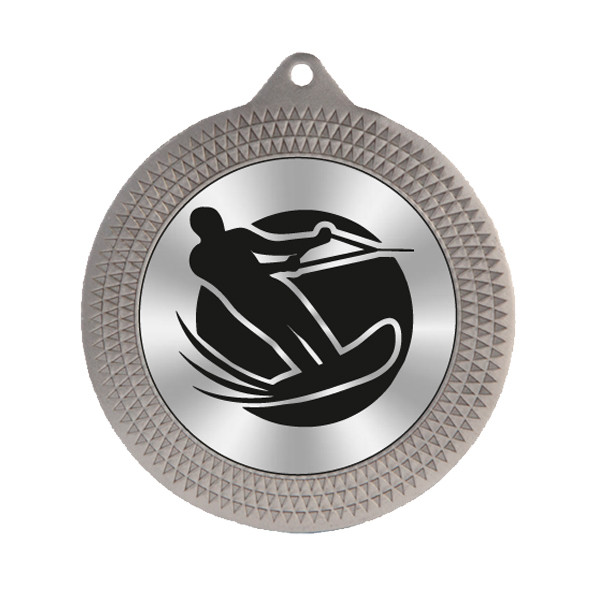 Water Skiing 70mm Medal