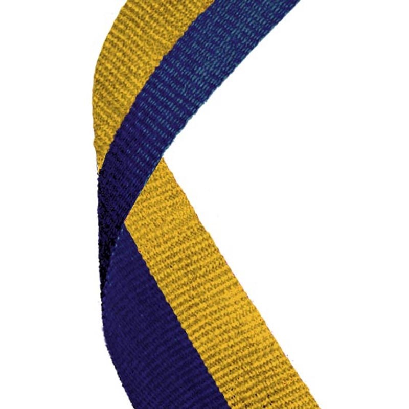 Blue and Gold Ribbon