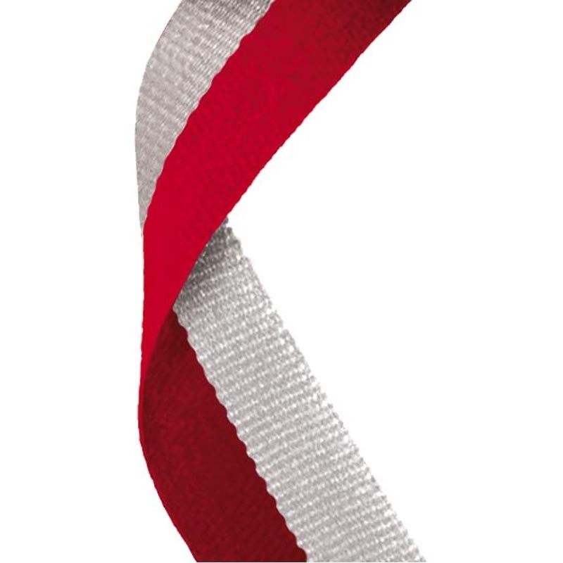 Red and Grey Ribbon