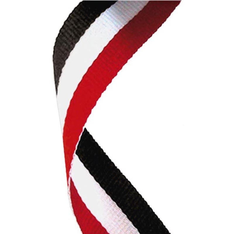 Red, White and Black Ribbon