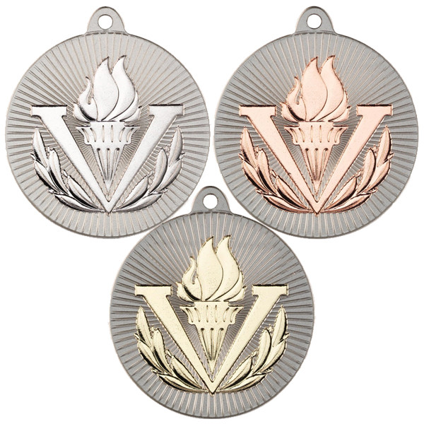 Victory Torch 'Two Colour' Medal