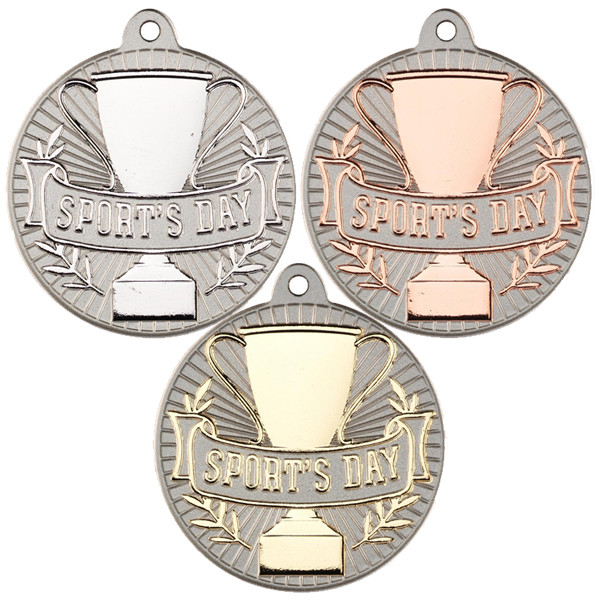 Sports Day 'Two Colour' Medal
