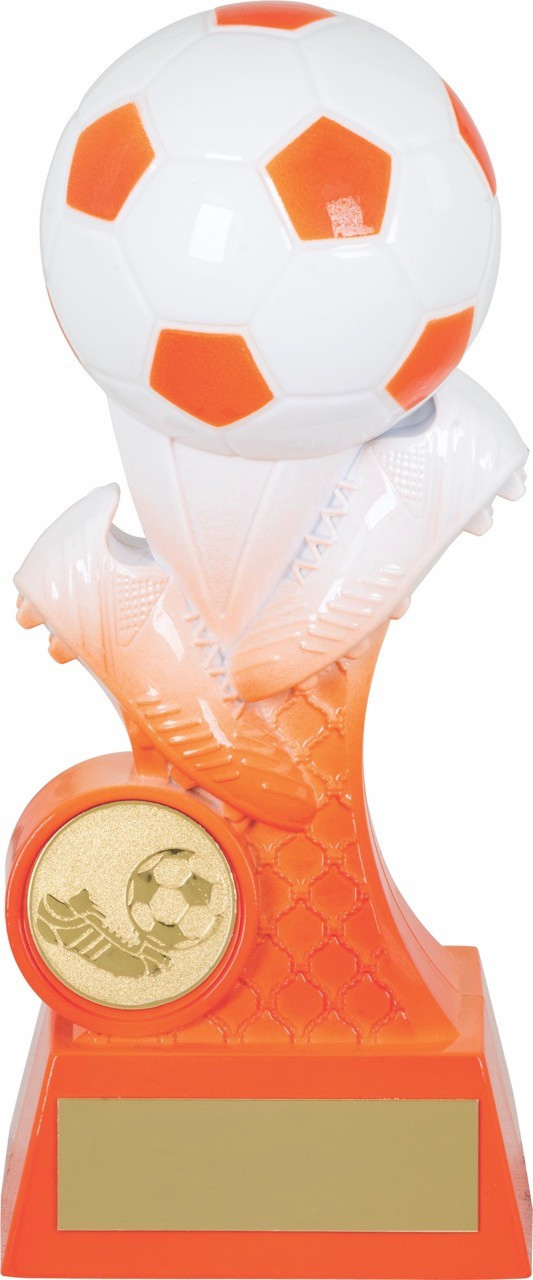 Nova Evolution Orange and White Football Award