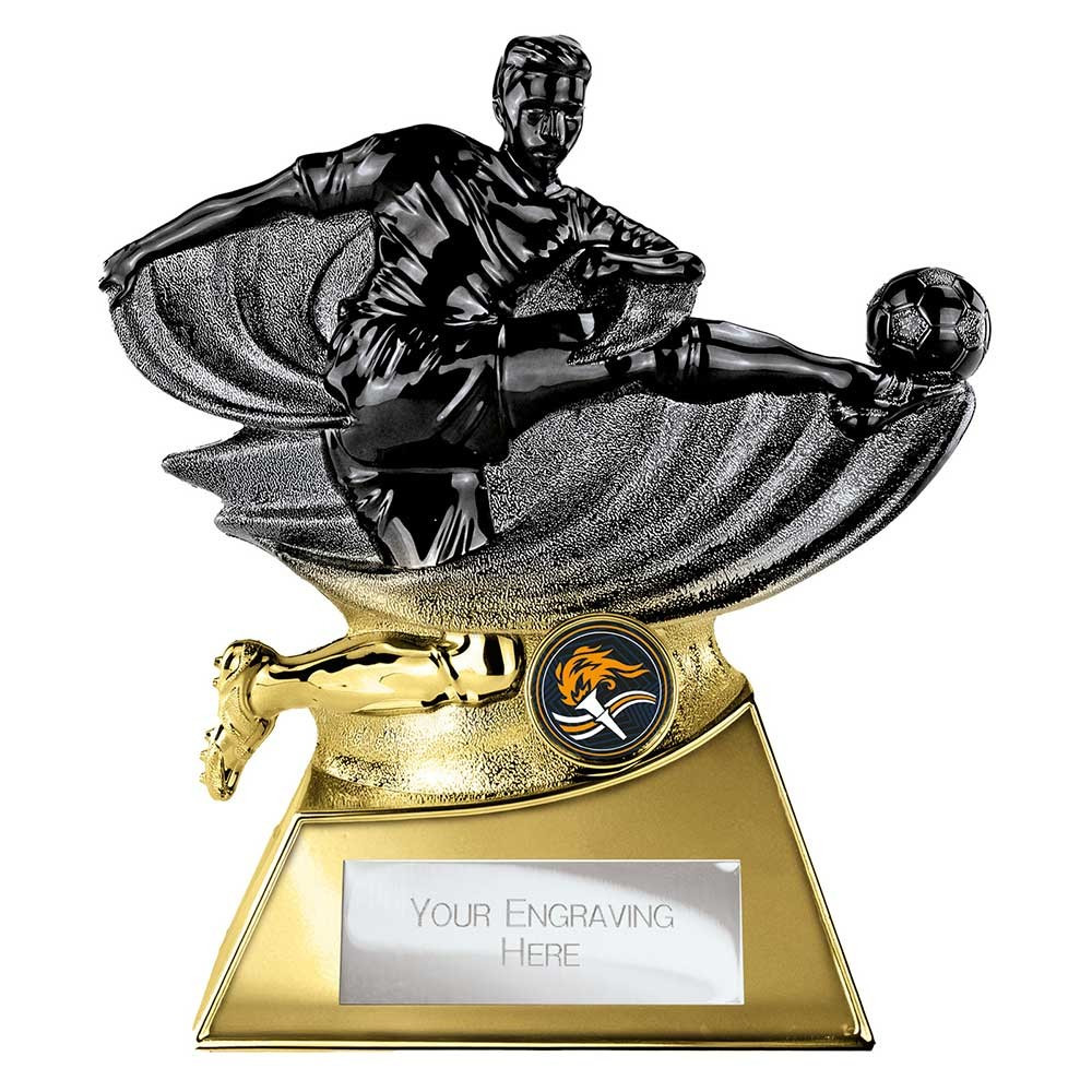 Power Strike Football Heavyweight Carbon Black & Gold 